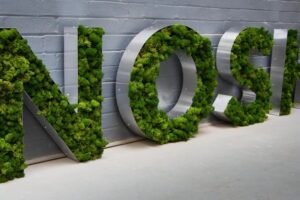 NATURAL MOSS LETTERS