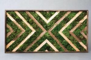 WOODEN NATURAL MOSS FRAME 2 (1)